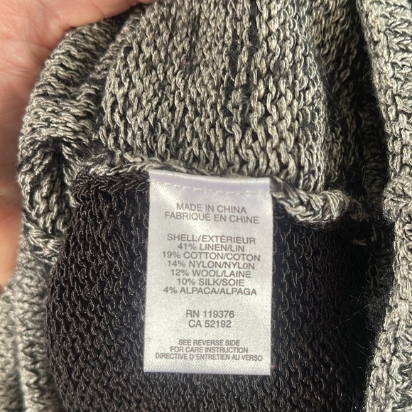 Helmut Lang color-block knit cropped sweater - Picture 5 of 6